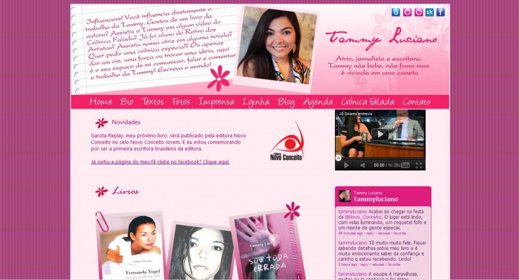 hotsite da tammy luciano