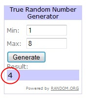 sorteio do kit de marcadores