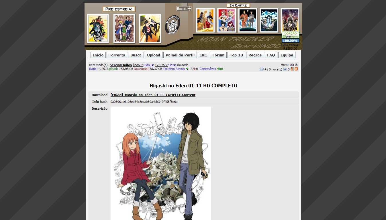 higashi no eden mdan