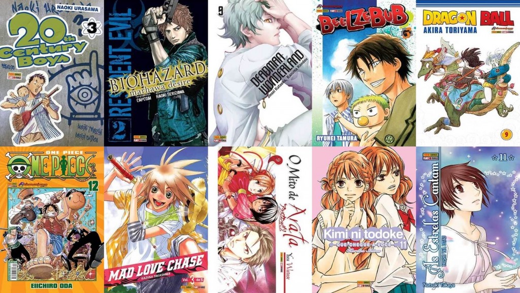 Checklists de Janeiro da Editora Panini!
