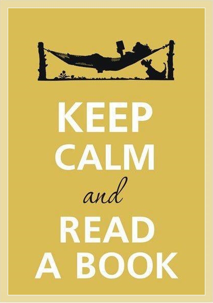 KEEP CALMA AND READ A BOOOK SOBRE LIVROS