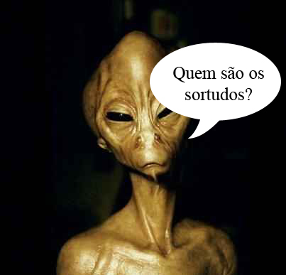 Quem são os sortudos?