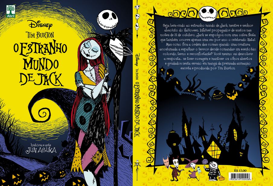 o-estranho-mundo-de-jack-mangá