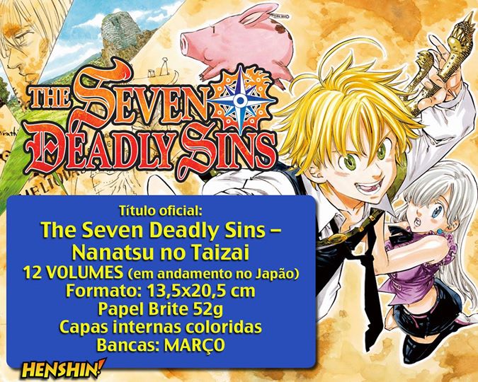 the seven deadly sins informações
