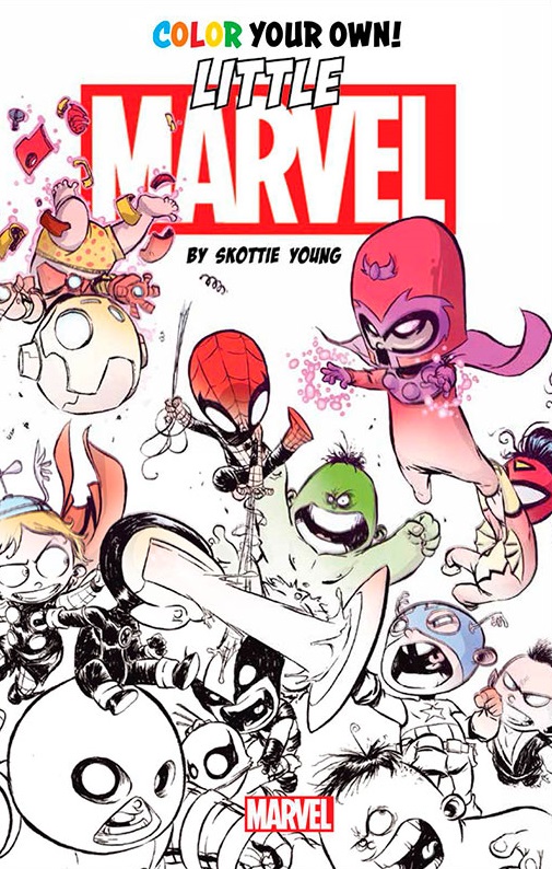 LittleMarvelSkottieYoungColoringBook