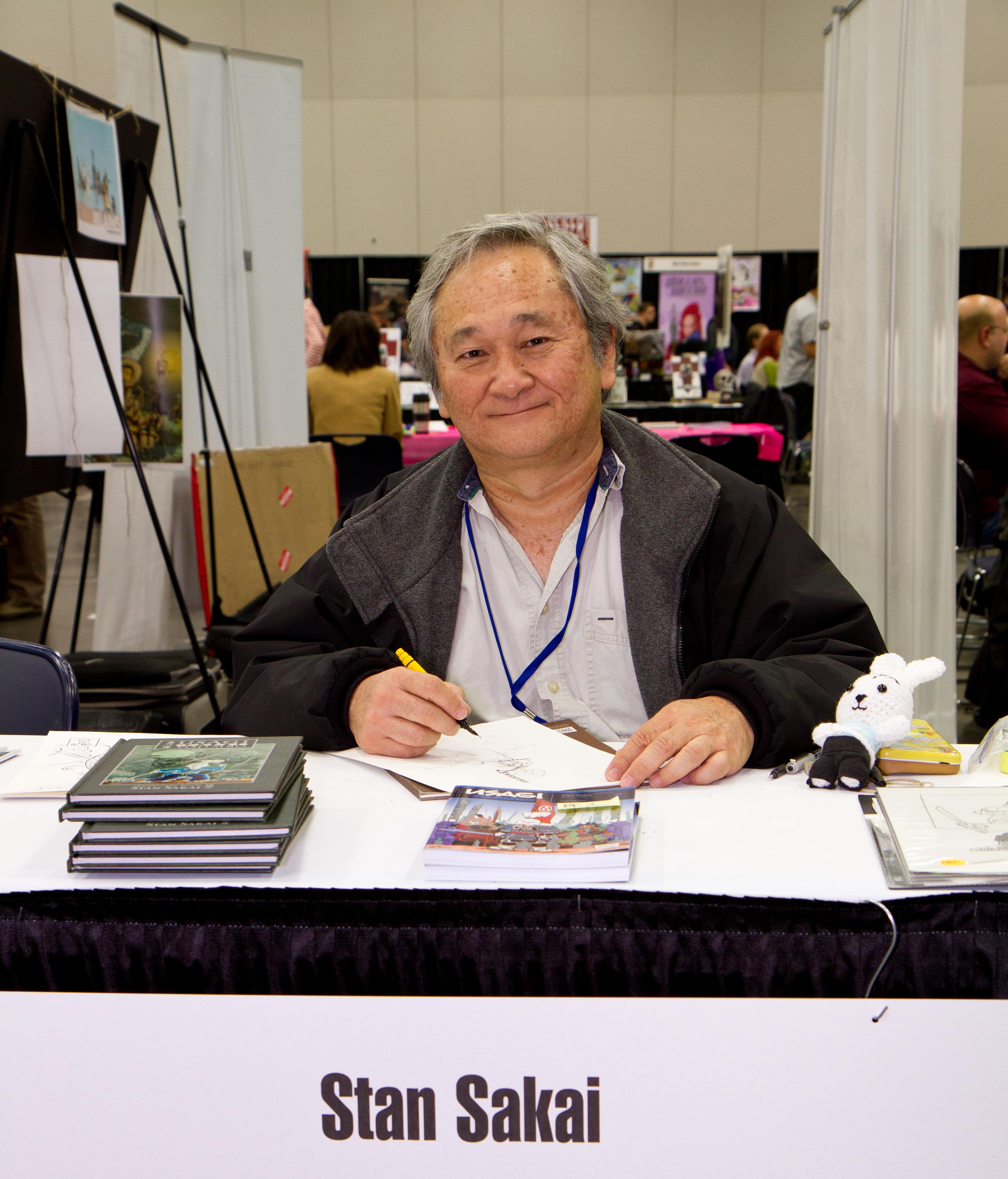 Stan Sakai of Usagi Yojimbo