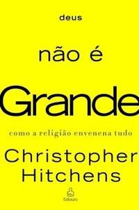 deus não é grande capa