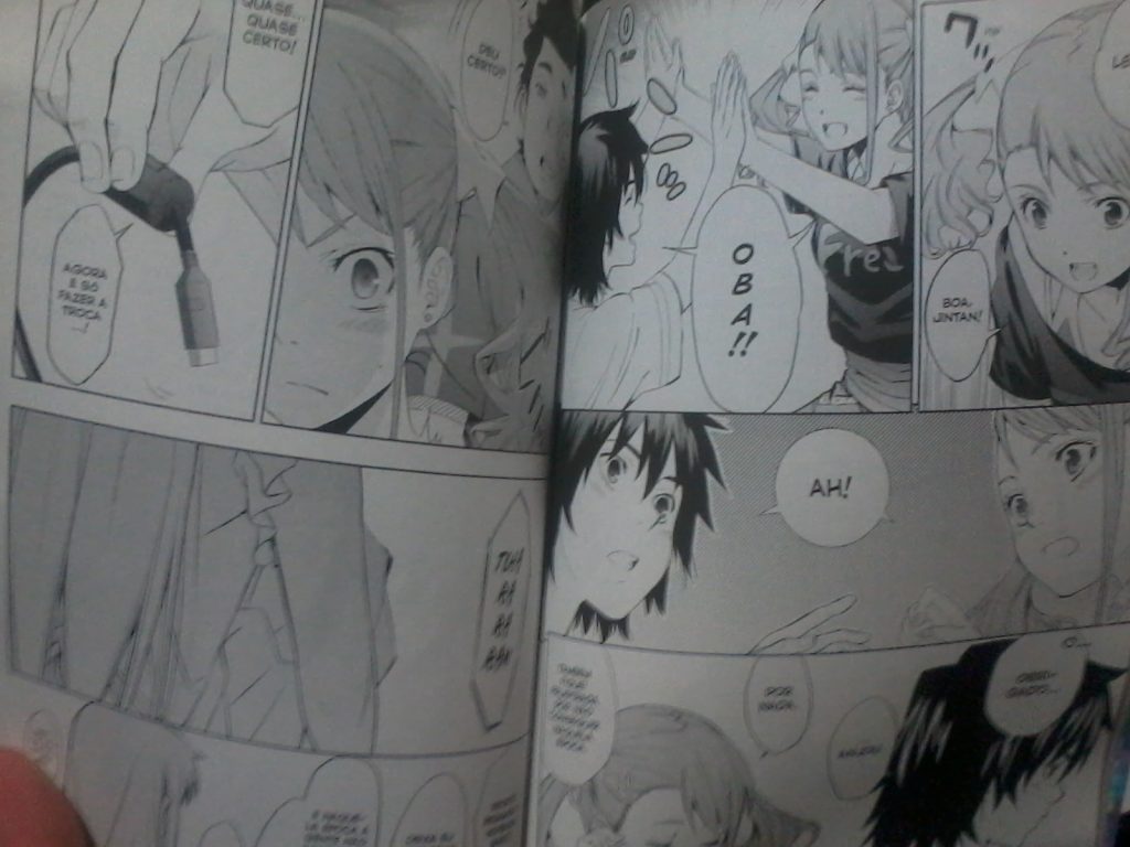 anohana mangá interior