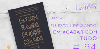 Fundo escuro. À esquerda, de cima para baixo, logos do Pindorama e do Leitor Cabuloso, indicação de temporada 2, episódio 17. À direita, em vemelhor, lê-se "Não Pague Pela Boa Morte" e logo abaixo disso, em branco, está escrito "Rodrigo Hipólito". Imagem de fundo branco com textura de corte. À esquerda no canto inferior tem a logo do Leitor Cabuloso formado por um livro aberto e um punho levantado. À sua esquerda, tem a capa do livro "Eu estou pensando em acabar com tudo". Na imagem, temos uma capa toda escura com letras bem grandes, ocupando quase toda a capa, escrito o título do livro em letras marrom claro e parecendo que foram rabiscadas com um lápis ou caneta várias vezes cada letra. Abaixo da imagem de capa do livro, tem um texto escrito em roxo se lê "livro Eu estou pensando em acabar com tudo - PnE #165". Em cima, à direita, tem a logo do podcast formado por livros em pé e que vão caindo com o título "Perdidos na Estante" em cima e o símbolo de play na letra "o".